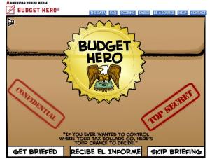 capture écran du Newgame Budget Hero